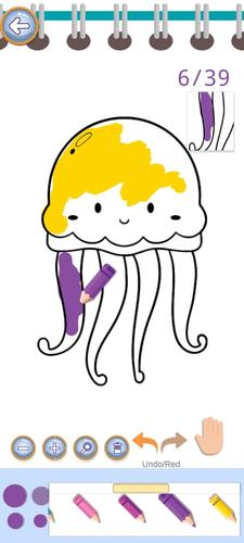 Baby Shark Coloring Book 스크린샷 3