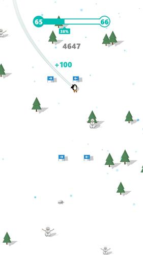 Ski Penguin Ekran Görüntüsü 1