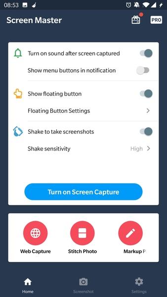 Screen Master Schermafbeelding 0