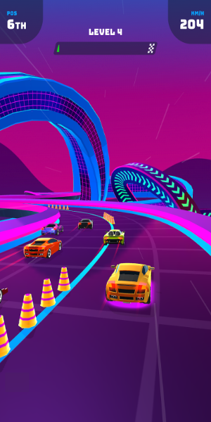 Schermata Race Master 3D - Car Racing 0