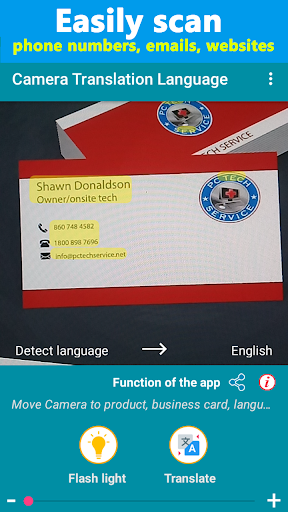 Camera Translator - Live Translation App Screenshot 2