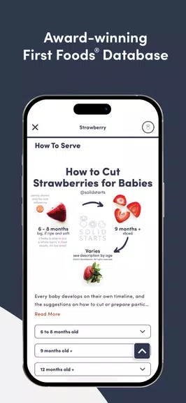 Solid Starts: Baby Food App ภาพหน้าจอ 2