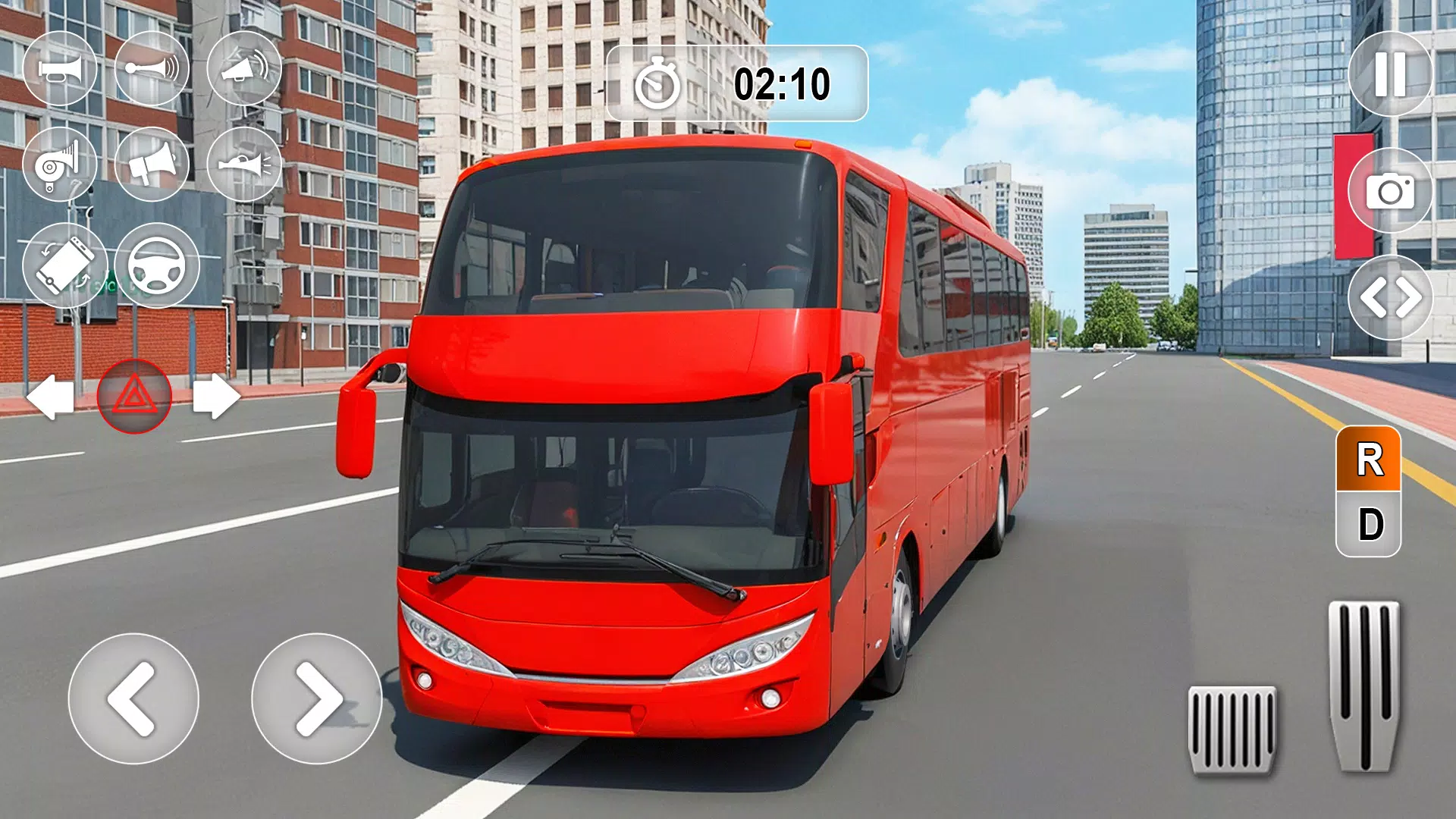 Bus Driving Games 3d Simulator Schermafbeelding 1