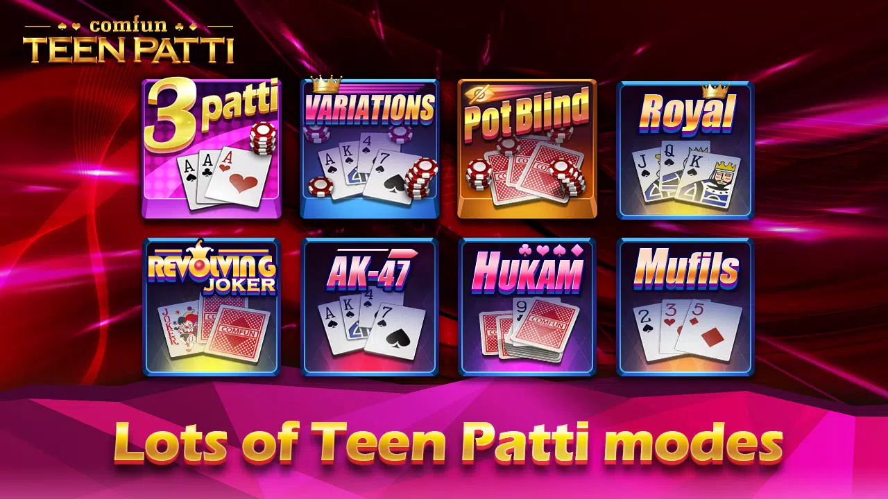 Teen Patti Comfun Card Online Schermafbeelding 1