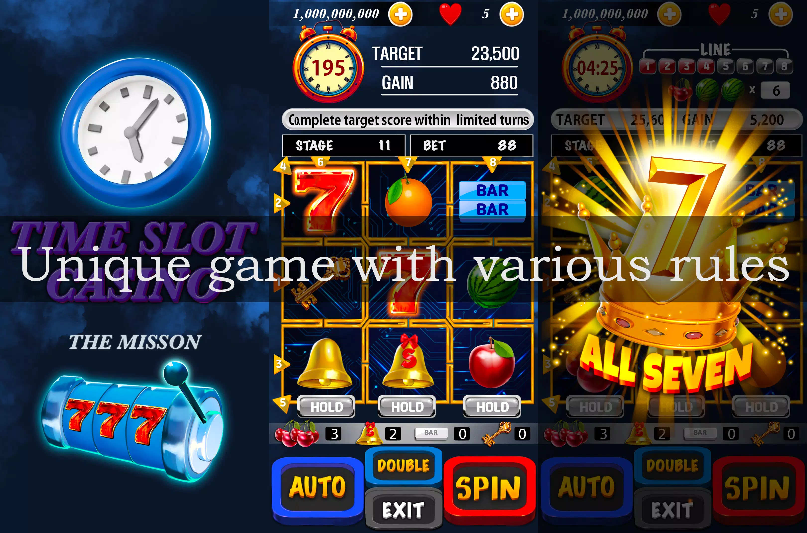 Time slot Casino : The Mission Ekran Görüntüsü 0