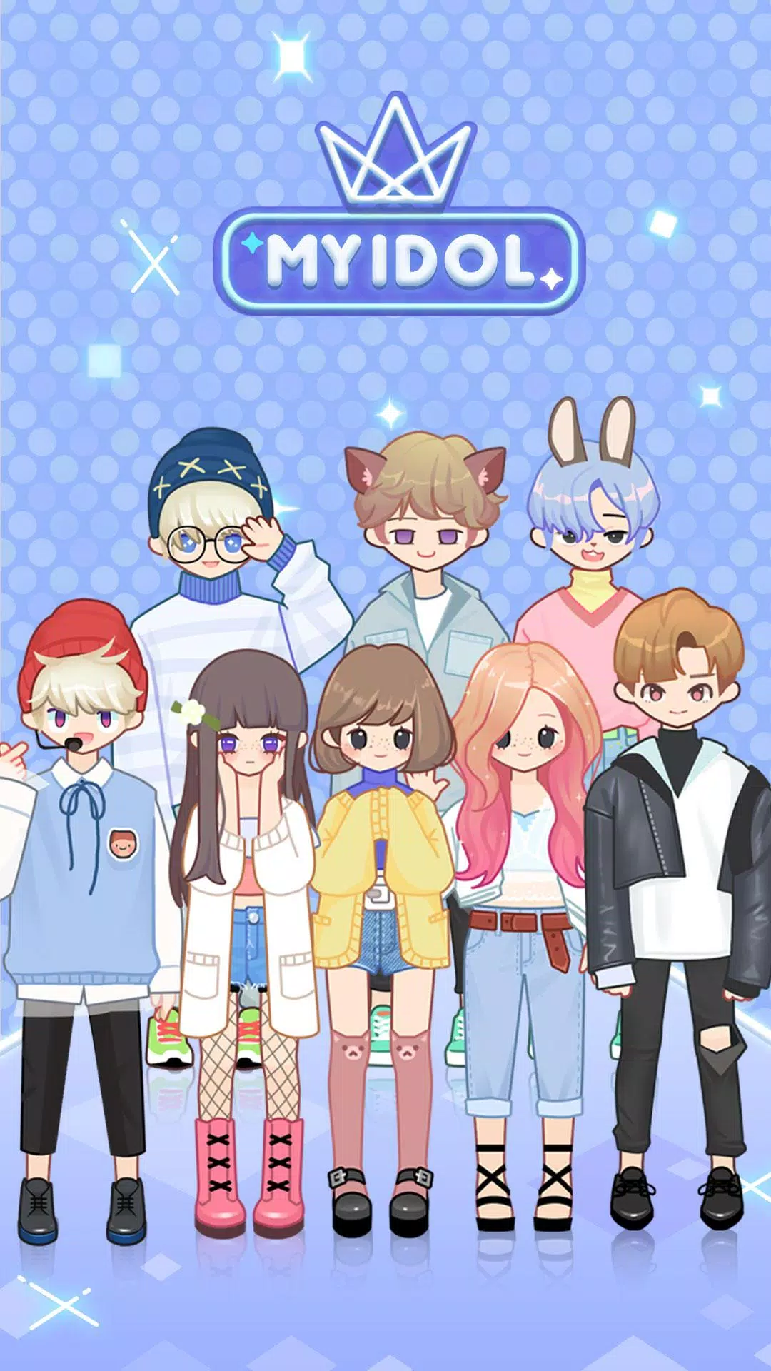 MYIDOL (#Dress up #BoyGroup #k Captura de tela 0