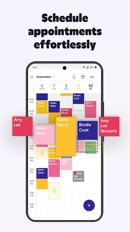 Goldie: Appointment Scheduler Скриншот 1