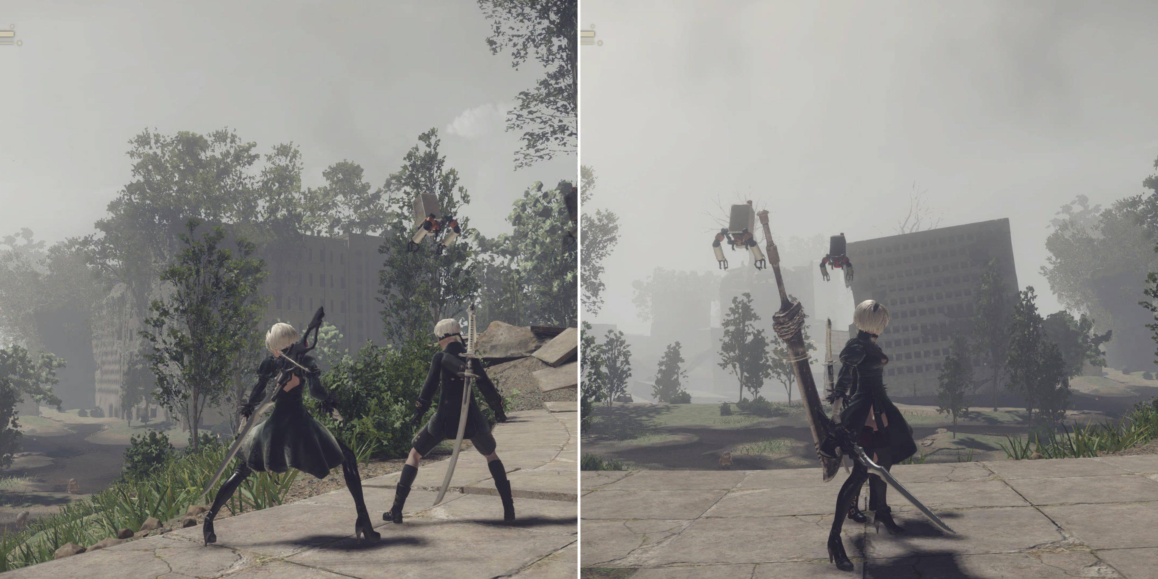 NieR: Automata - Cara Mendapatkan Pedang Jenis-40