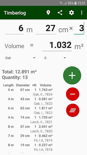 Timberlog - Timber calculator 螢幕截圖 3