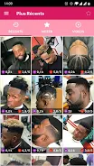 AfroBarber: men afro hairstyle Capture d'écran 0