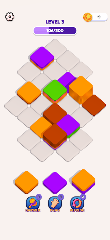 Block Sort 3D - ASMR Tile Sort Zrzut ekranu 3