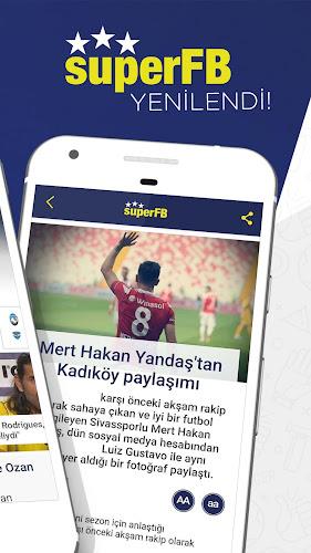 superFB - Fenerbahçe haberleri Ảnh chụp màn hình 1