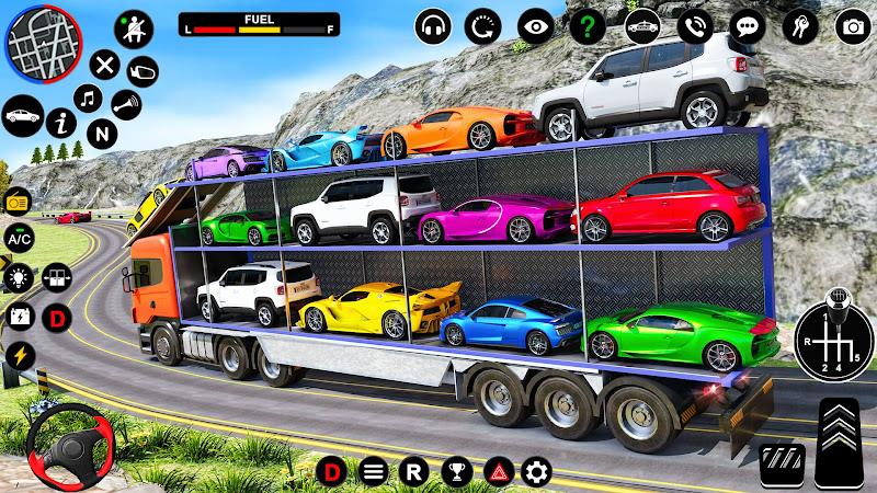 Car Transport Truck Games Capture d'écran 1