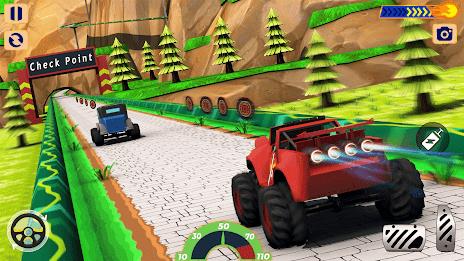 Monster Truck Racing: Car Game স্ক্রিনশট 1