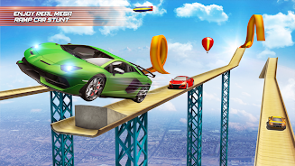 Mega Ramp Car Racing Master 3D Schermafbeelding 1