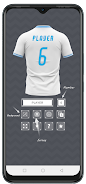 Football Jersey Kits designer 螢幕截圖 1