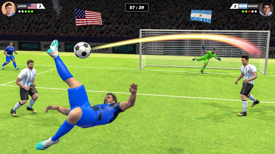 Super Soccer League Games 2023 螢幕截圖 0