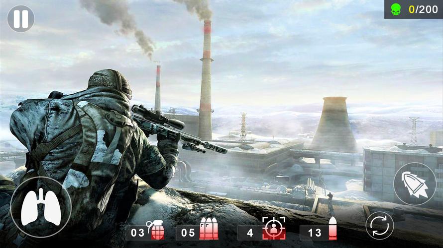 American Sniper Mission Games Schermafbeelding 2