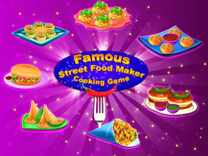 Indian Street Food Cooking Fun 螢幕截圖 3