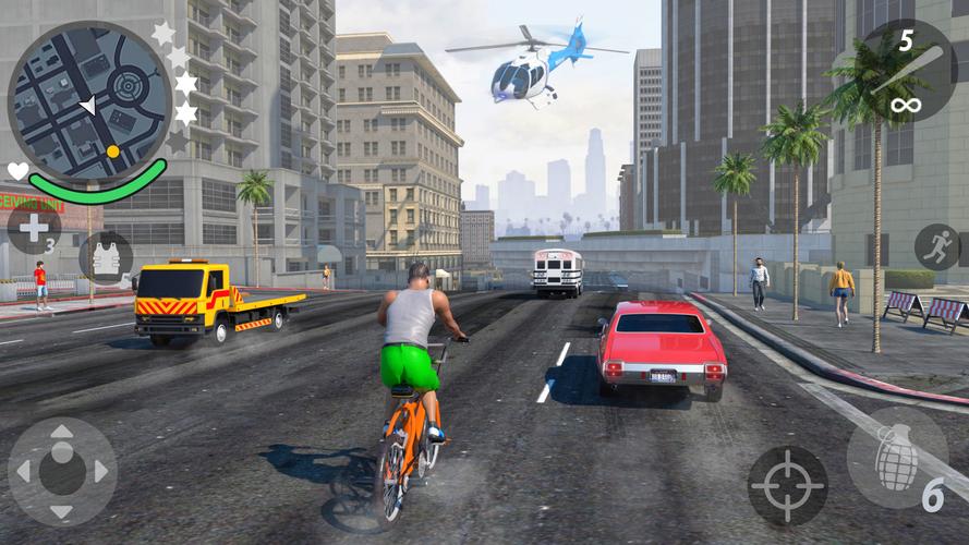 Rope Gangster Crime City Hero স্ক্রিনশট 0