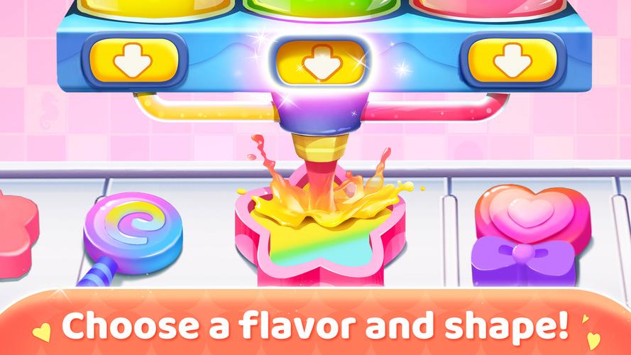 糖果工廠-寶寶巴士-兒童創意手工製作寶寶早教啟蒙3D益智遊戲 螢幕截圖 2