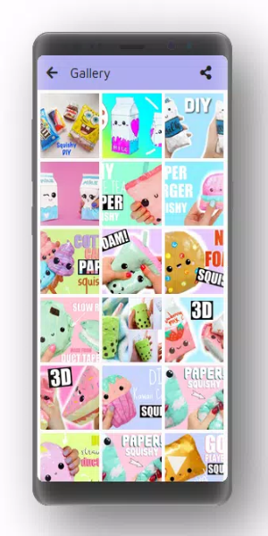 Paper Squishy Ideas 螢幕截圖 1