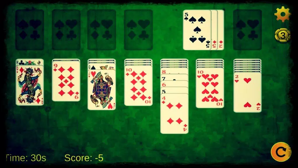 Mega Solitaire Card Game ဖန်သားပြင်ဓာတ်ပုံ 3