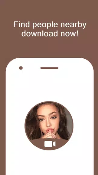 Schermata Random Video Chat - Chatty 1
