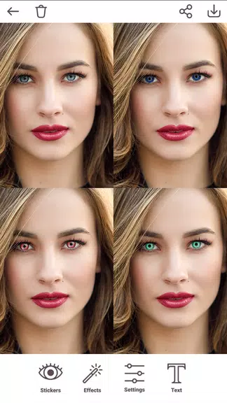 Eye Color Changer ဖန်သားပြင်ဓာတ်ပုံ 1