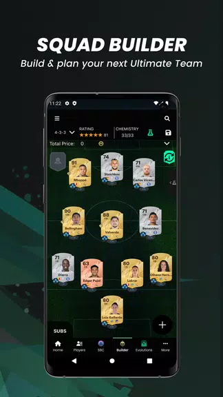 FUTBIN 24 Database & Draft Capture d'écran 2