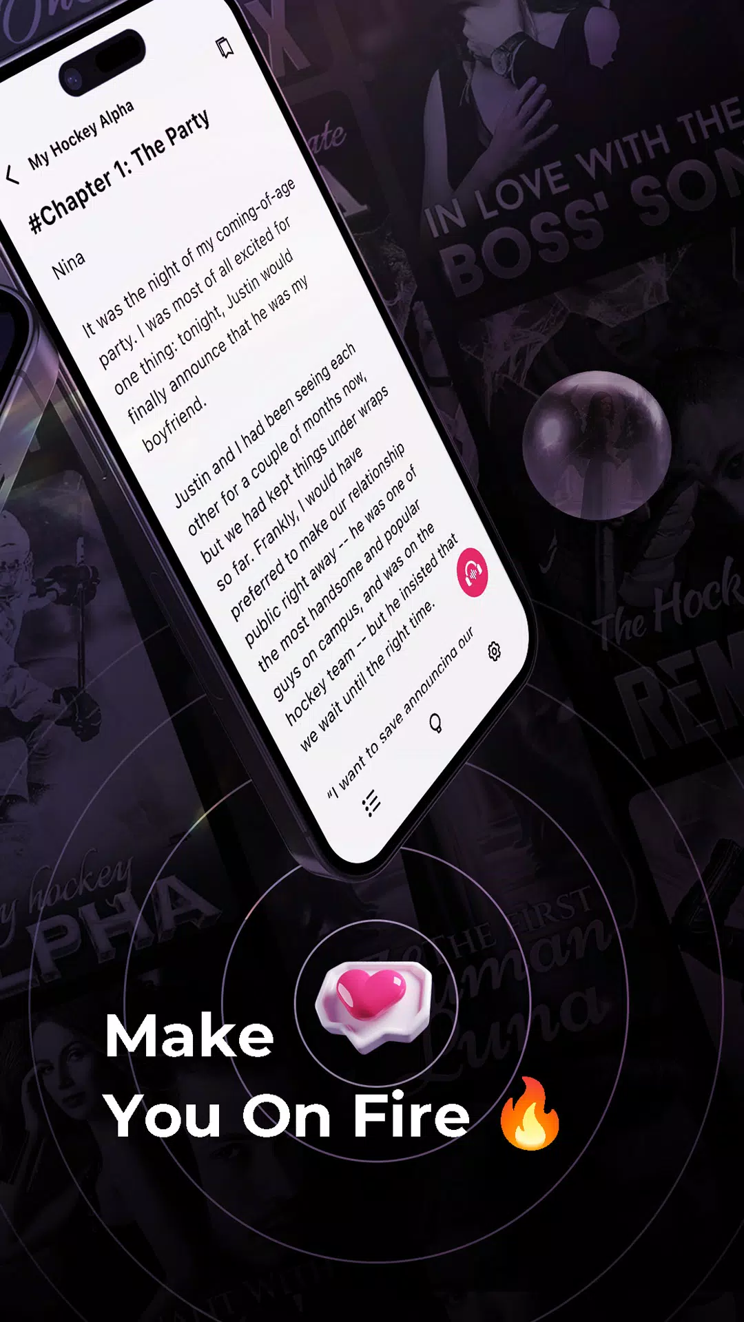 Heartify Novel Tangkapan skrin 1