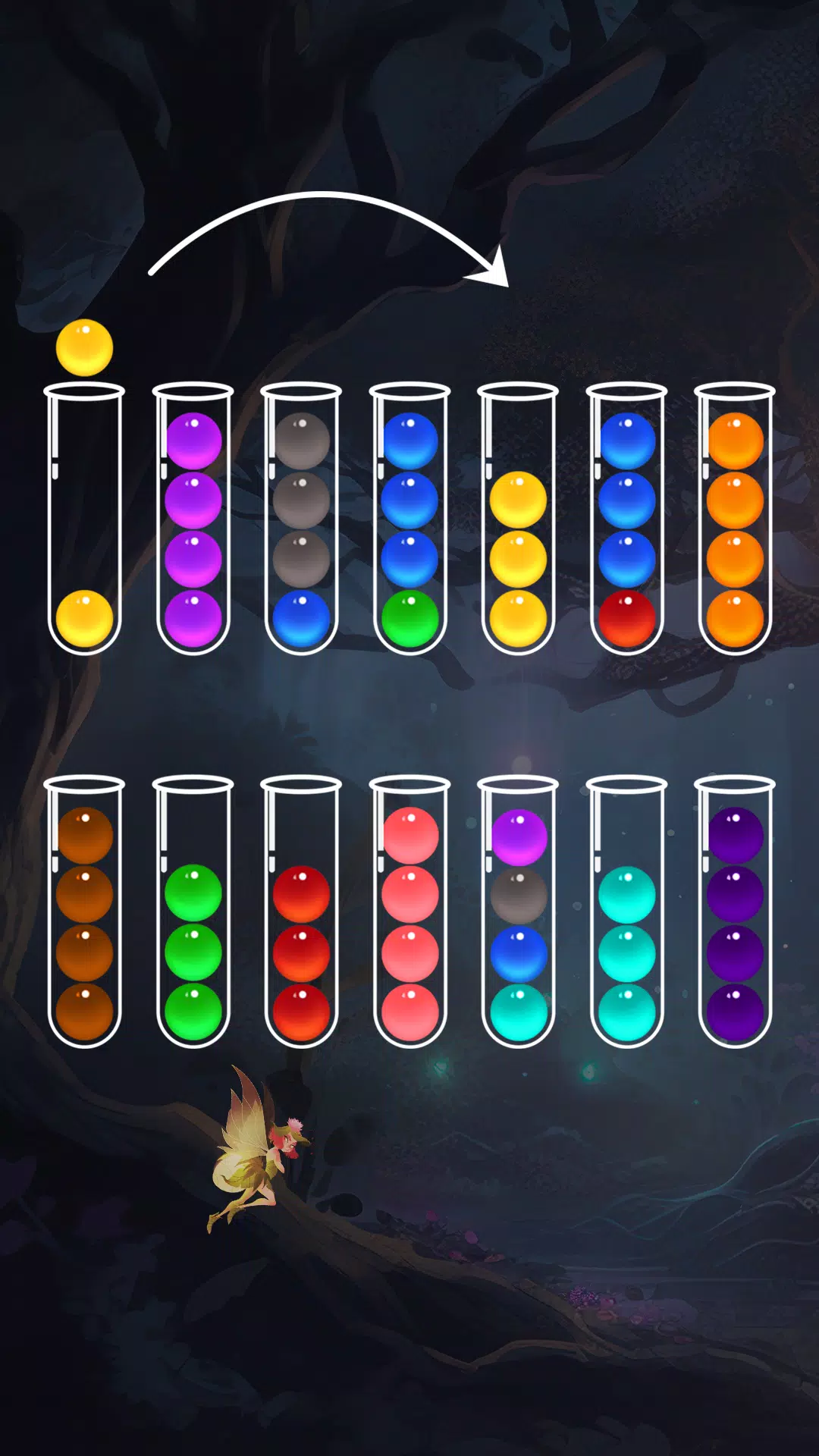 Ball Sort - Color Puzzle Game Captura de pantalla 0