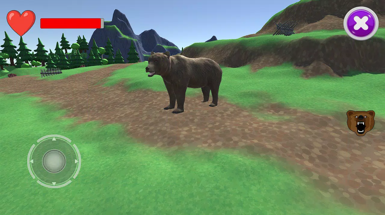 Bear simulator Captura de pantalla 0