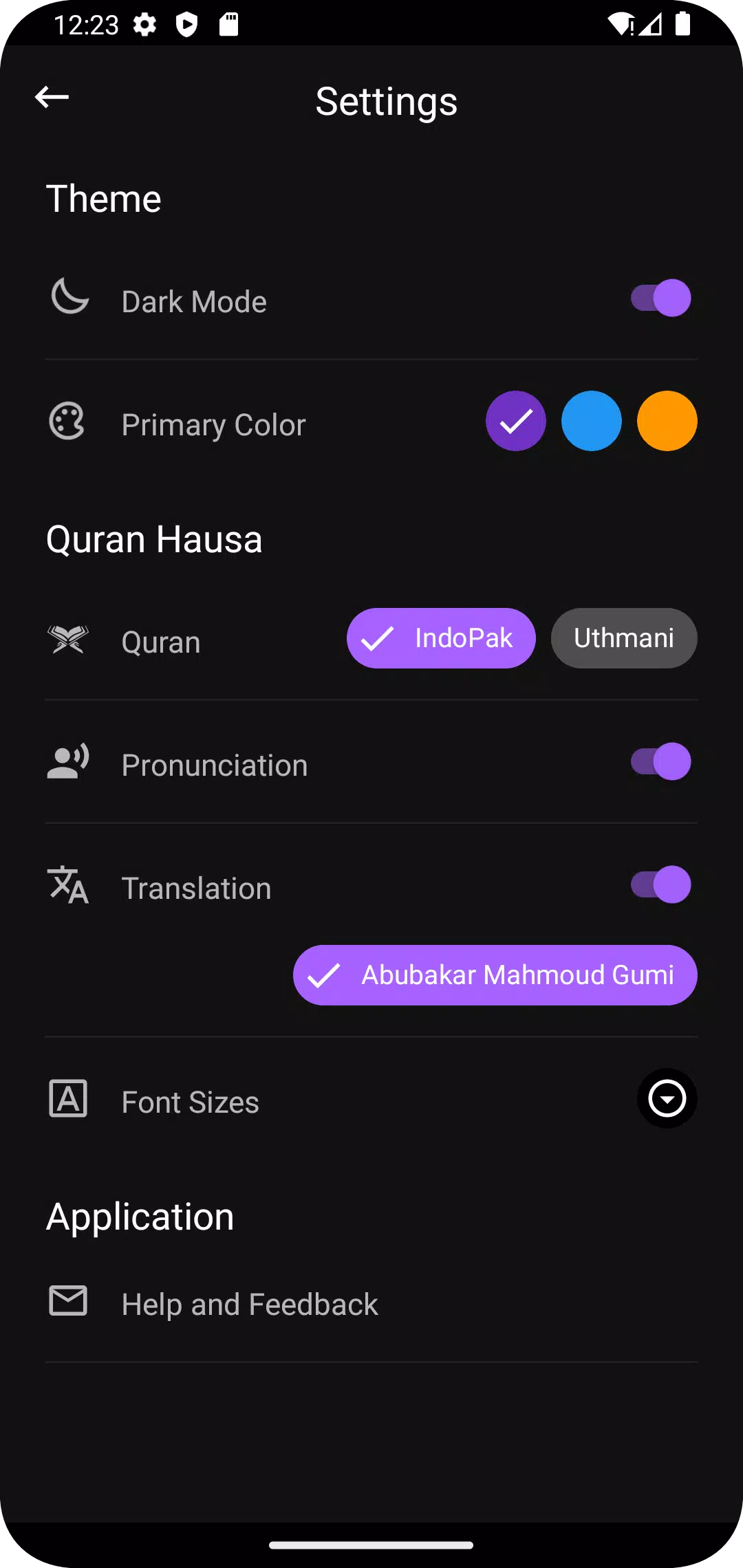 Al Quran Hausa Translation Ảnh chụp màn hình 3