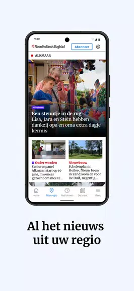 Noordhollands Dagblad Tangkapan skrin 1