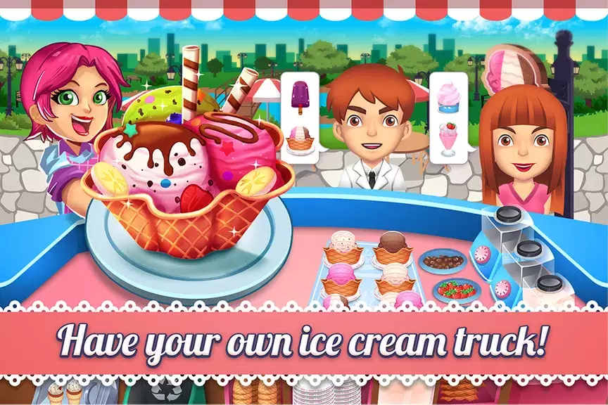 My Ice Cream Shop: Time Manage Tangkapan skrin 0