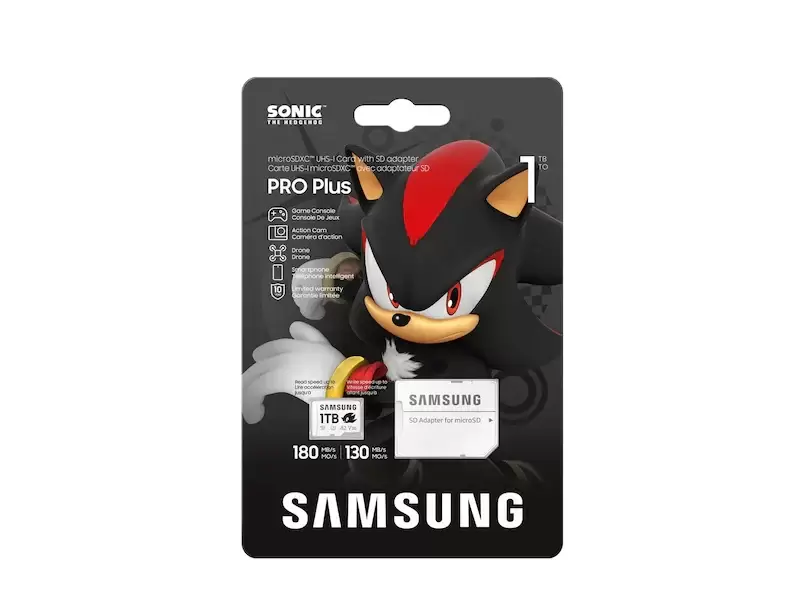 Obtenga grandes ahorros en tarjetas de microSD sónicos en Samsung