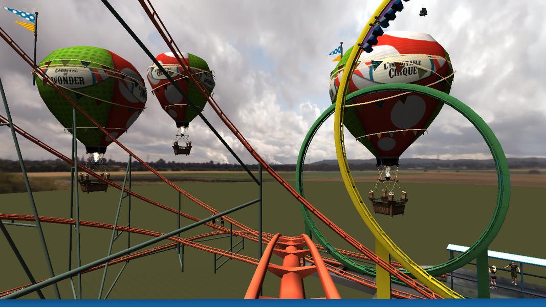 Crazy RollerCoaster Simulator Captura de pantalla 0