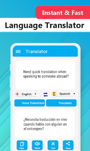 All Language Voice Translator Captura de pantalla 0