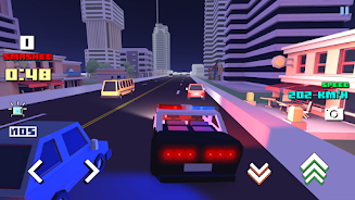 Blocky Car Racer - racing game 螢幕截圖 1