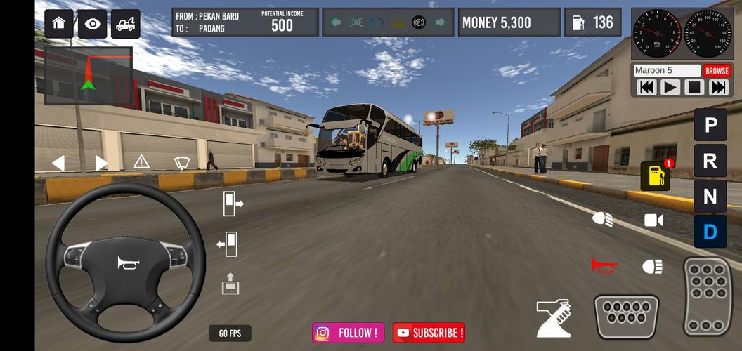 IDBS Simulator Bus Sumatera ဖန်သားပြင်ဓာတ်ပုံ 0