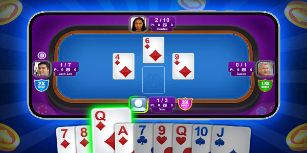 Spades - Offline Fun Card Game स्क्रीनशॉट 0