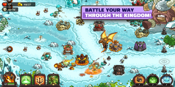 Kingdom Rush Vengeance TD Game Tangkapan skrin 2