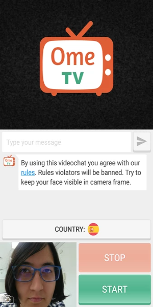 OmeTV – Chat Vidéo Alternative Capture d'écran 0