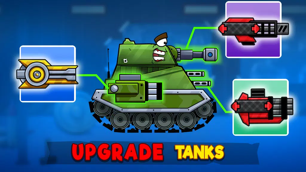 Tanks Arena io: Craft & Combat 螢幕截圖 1