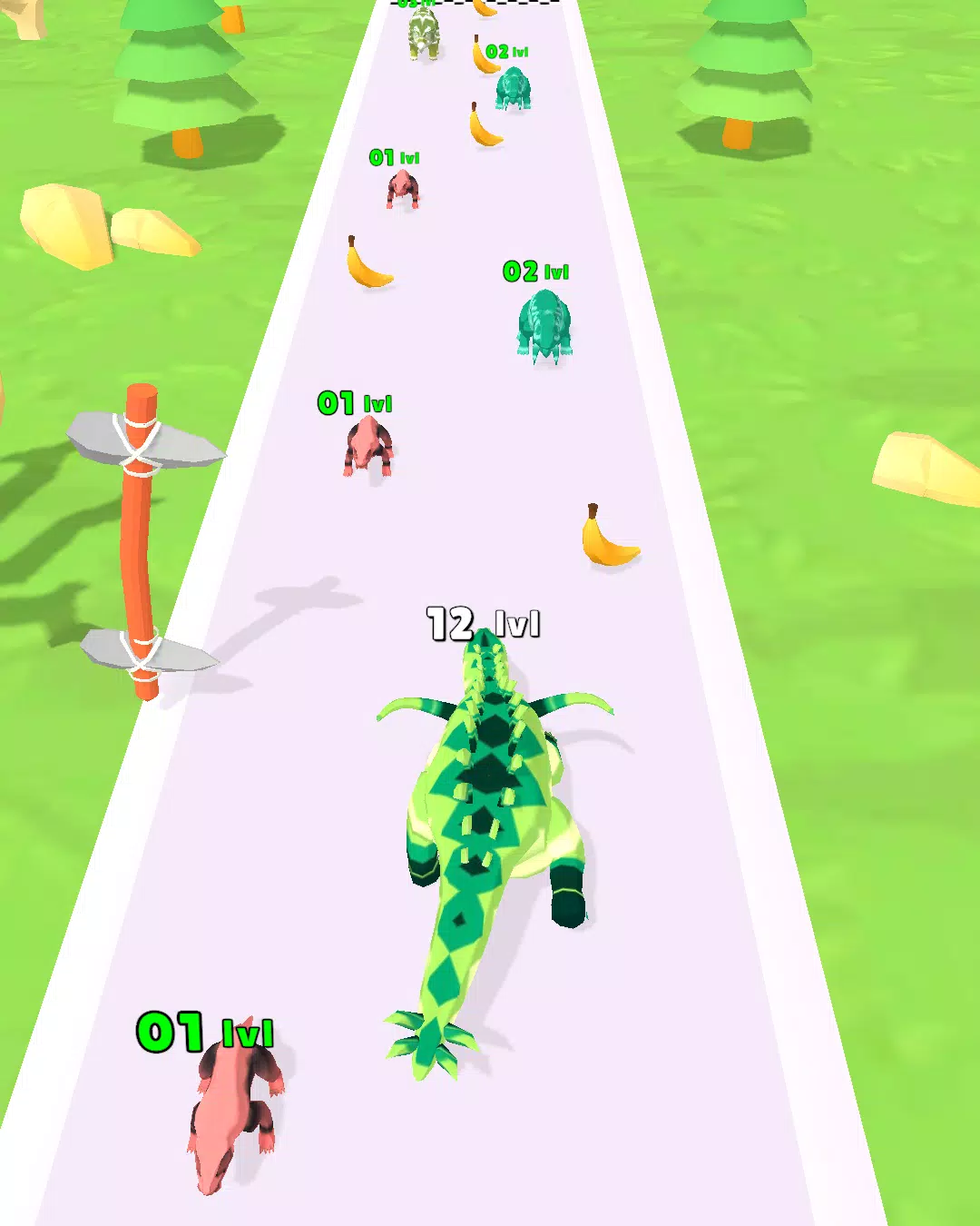 Schermata Dinosaur Run: Dino Evolution 2