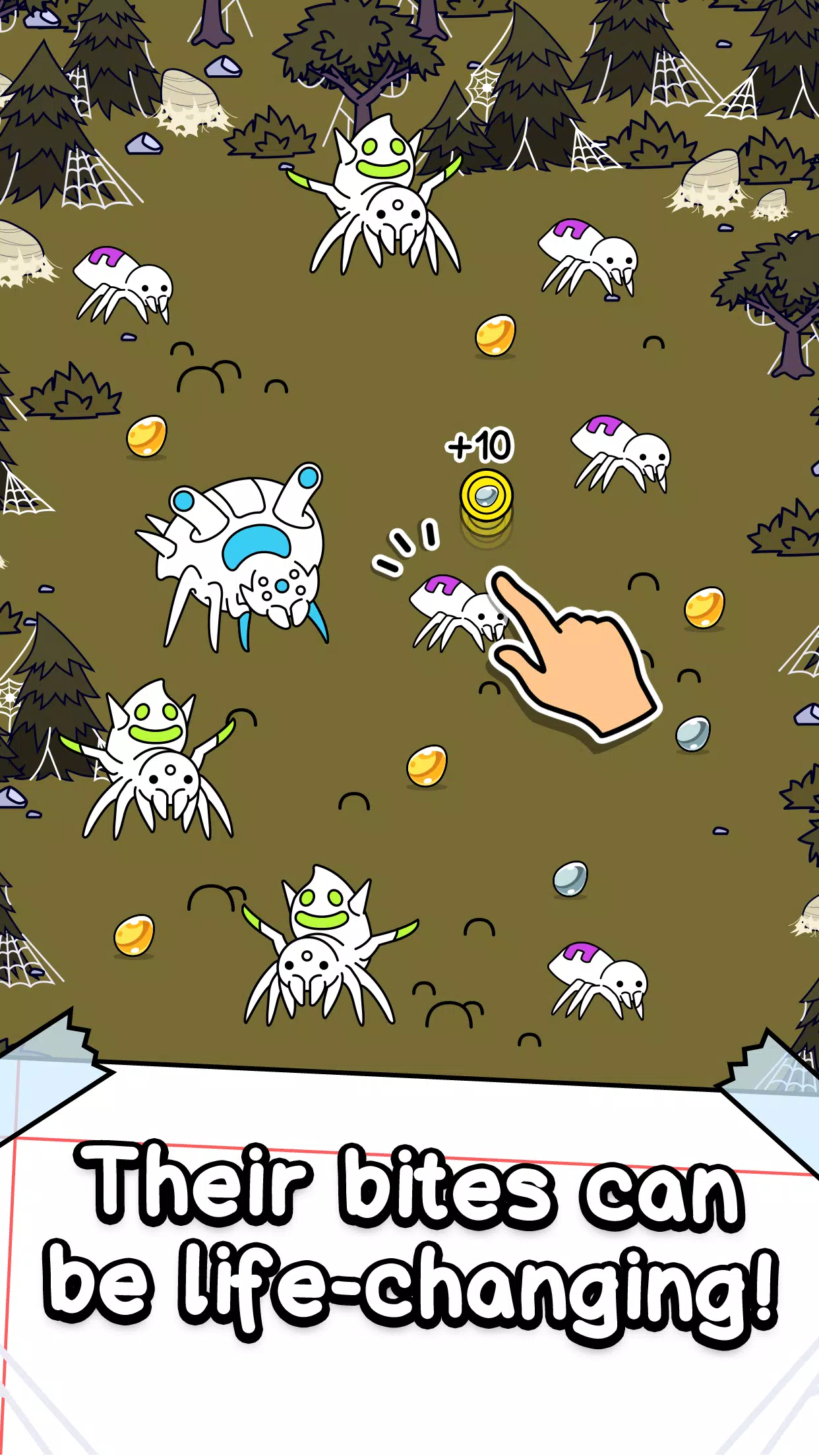 Spider Evolution: Idle Game 螢幕截圖 1