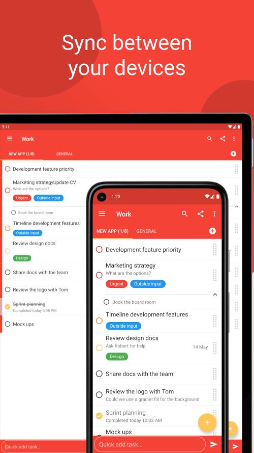 Tasks: to do list & planner Скриншот 3