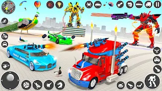 Robot Game Mobil pmk Car Games 스크린샷 2