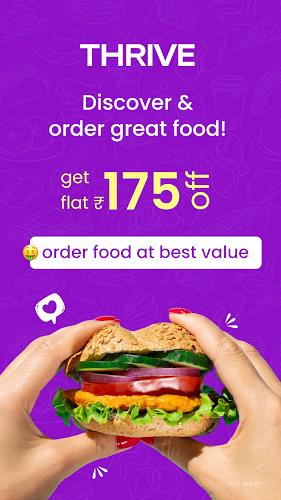 Thrive: Online Food Delivery स्क्रीनशॉट 0